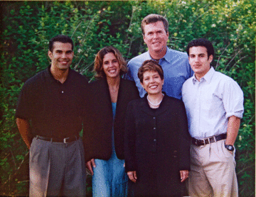Jeb Bush and family