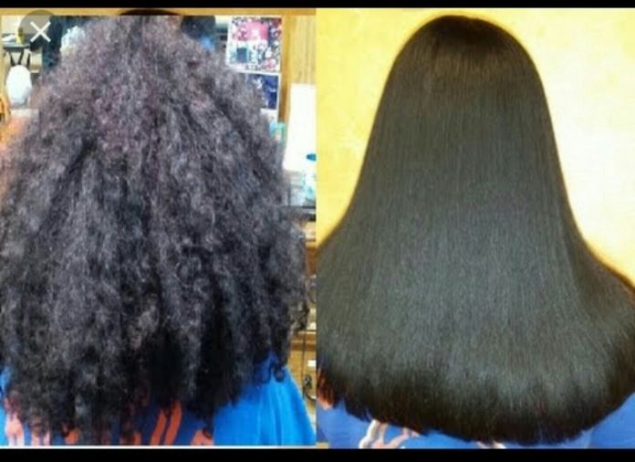 Dark hair dye and chemical relaxers linked to breast cancer hair_relaxer_beforeafter